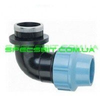 Колено внутренняя резьба 63x1 1/2 Santehplast Сантехпласт 