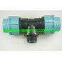 Тройник наружная резьба 25x1/2x25 Santehplast (Сантехпласт)