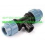 Тройник внутренняя резьба 32x1/2x32 Santehplast (Сантехпласт)