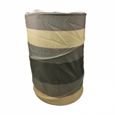 Корзина для игрушек M 3731 с ручками 3731-13 В тёмную полоску