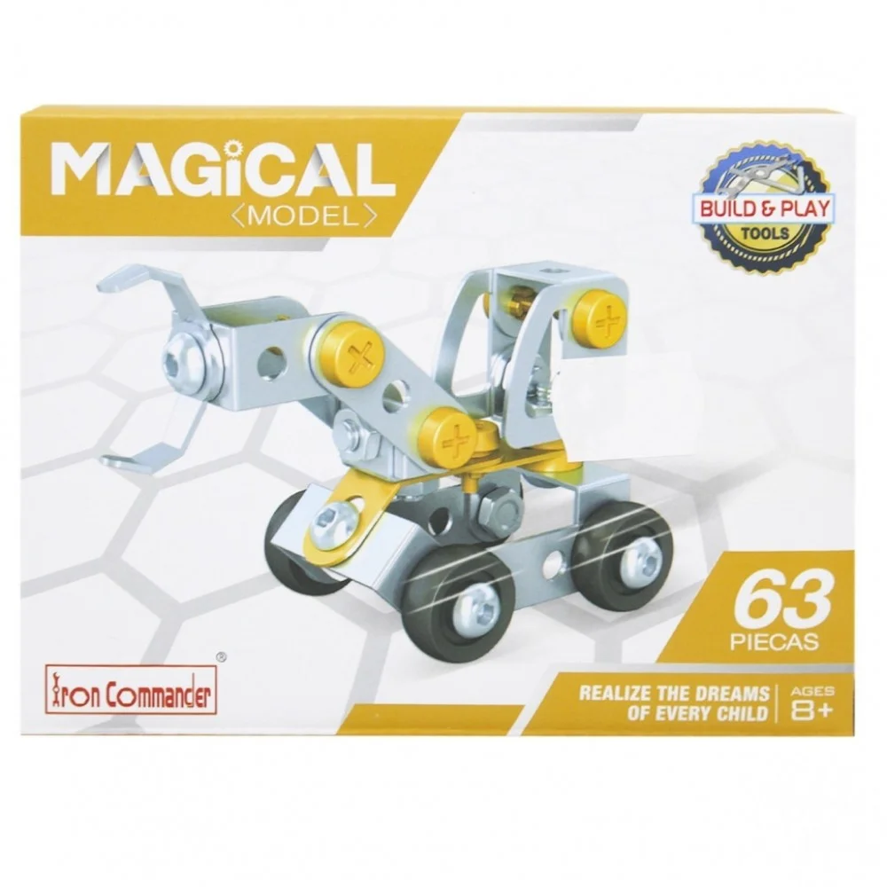 Металлический конструктор "Серия Строители" 816B-3 Build and Play Tools Бревнозахват