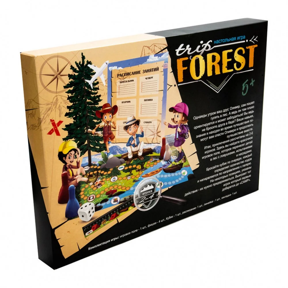 Настольная Игра-бродилка "Trip Forest" 30553 рус
