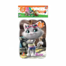Пазлы магнитные А5 "44 Cats. Миледи в городе" VT3205-85 укр