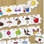 Детские учебные пазлы Изучаем времена года 13203001, 15 развивающих игр в наборе