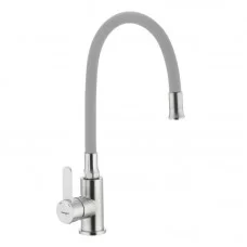 Смеситель для кухни с гибким силиконовым изливом IBERGRIF M22119-9 IB0065 