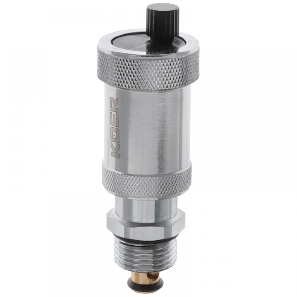 Воздухоотводчик автоматический прямой с обратным клапаном 1/2” KOER KR.1254 (KR2667)