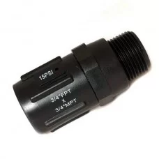 Регулятор давления Presto-PS для капельного полива, резьба 3/4 дюйма PR-013415H