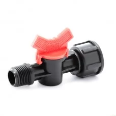 Кран шаровый Presto-PS с наружной и внутренней резьбой 1/2 на 3/4 дюйма MF-011234