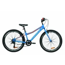 Велосипед 24" Formula FOREST 2020 сине-оранжевый OPS-FR-24-213