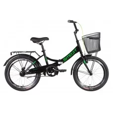 Велосипед 20" Formula SMART 2022 черно-зеленый OPS-FR-20-078