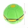 Летающий складной мяч игровой фрисби трансформер с LED подсветкой Phlat Ball плоский НЛО