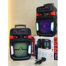 QS-4802 KIMISO 8-дюймовая портативная беспроводная Bluetooth-колонка для караоке с микрофоном
