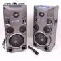 Комплект активной акустики с радиомикрофоном Rock Music RC-8950 (150W/FM/Bluetooth/USB)