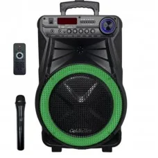 Акустическая система с микрофоном Goldteller GT-6022 USB/SD/FM/Bluetooth | Колонка-чемодан