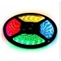 Комплект светодиодная RGB Led лента 5 м 5050 с блоком и пультом управления / Многоцветная лента