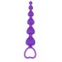 Анальная цепочка Heart Booty Beads-Purple 291353 CHISA