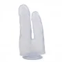 Фаллоимитатор двойной 7.9 Inch Dildo, Clear 291900 CHISA