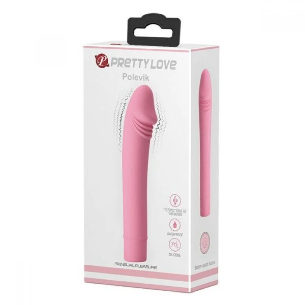 Вибромассажер Polevik, Pink 30242 LYBAILE