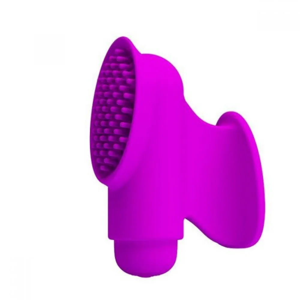 Клиторальный стимулятор на палец Freda, Purple 30668 LYBAILE