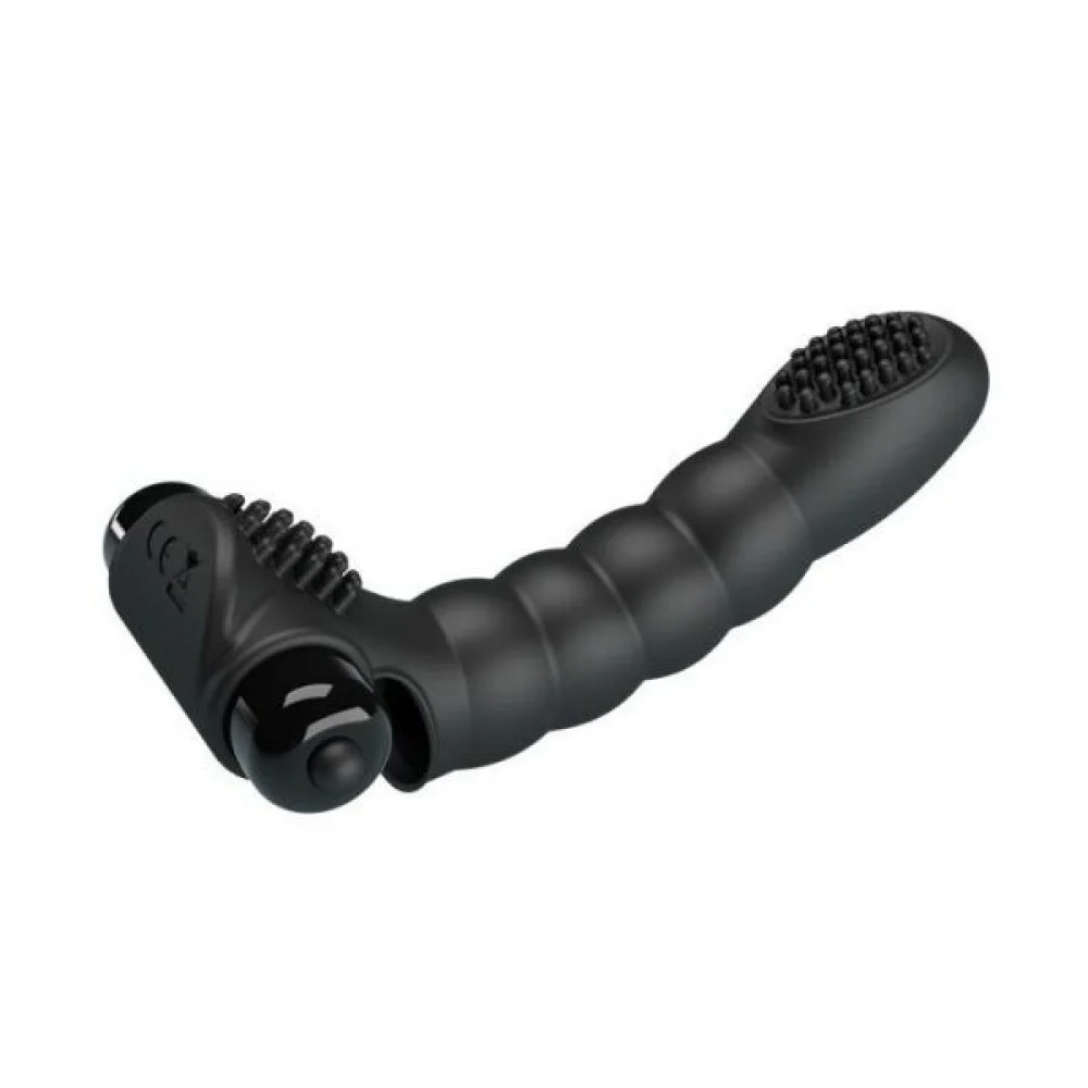 Клиторальный стимулятор на палец Alexander, Black 30788 LYBAILE