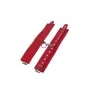 Наручники Leather Restraints Hand Cuffs, Red 280158 sLash