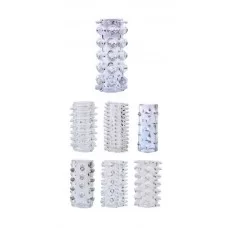 Набор насадок Penis Sleeve Kits-Clear 291215