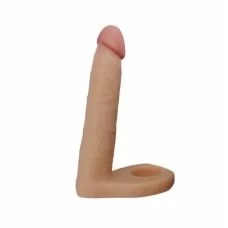 Анальная насадка 6.25" The Ultra Soft Double, Flesh 310181