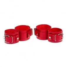 Фиксатор для запястий и лодыжек Fixation Me Ankle, Red 280415