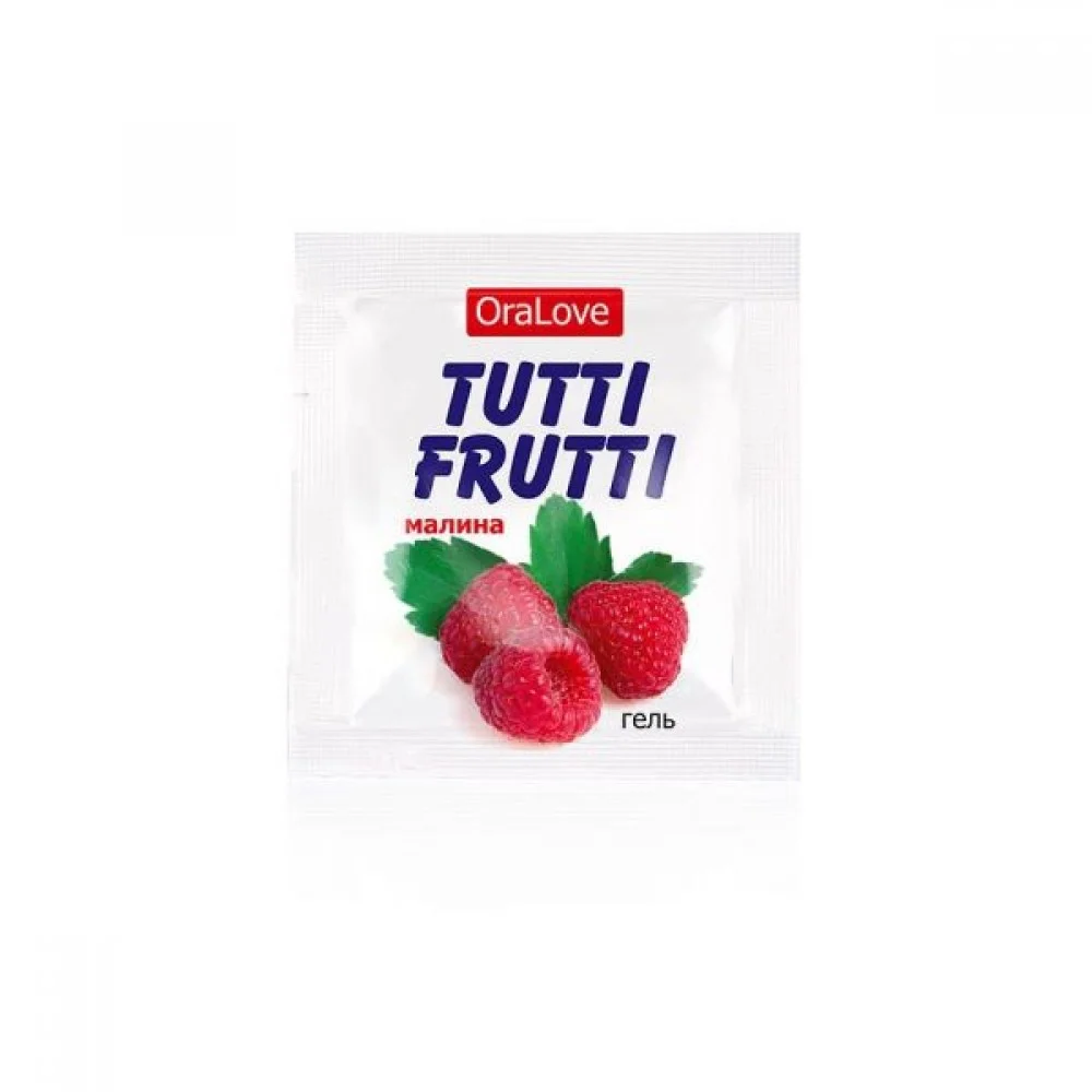 Съедобная смазка OraLove tutti-frutti, Малина, 4 г LB30007t Биоритм