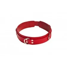 Ошейник Slave leather collar, Red 280241