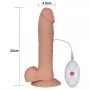 Вибромассажер 9" The Ultra Soft Dude, Flesh Vibrating 310041 LOVETOY