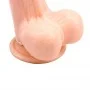 Вибромассажер JAMES DEEN 8.5" Vibrating Dildo, Flesh 291656 CHISA
