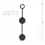 Вагинальные шарики Love balls With Counterweight, Black 281493 EasyToys